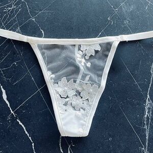 Kilo Brava xl White Lace Panties New